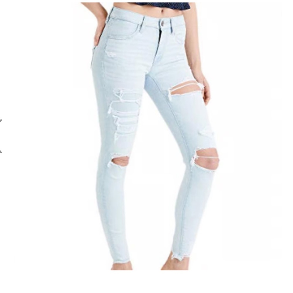 AMERICAN EAGLE RIPPED JEGGING